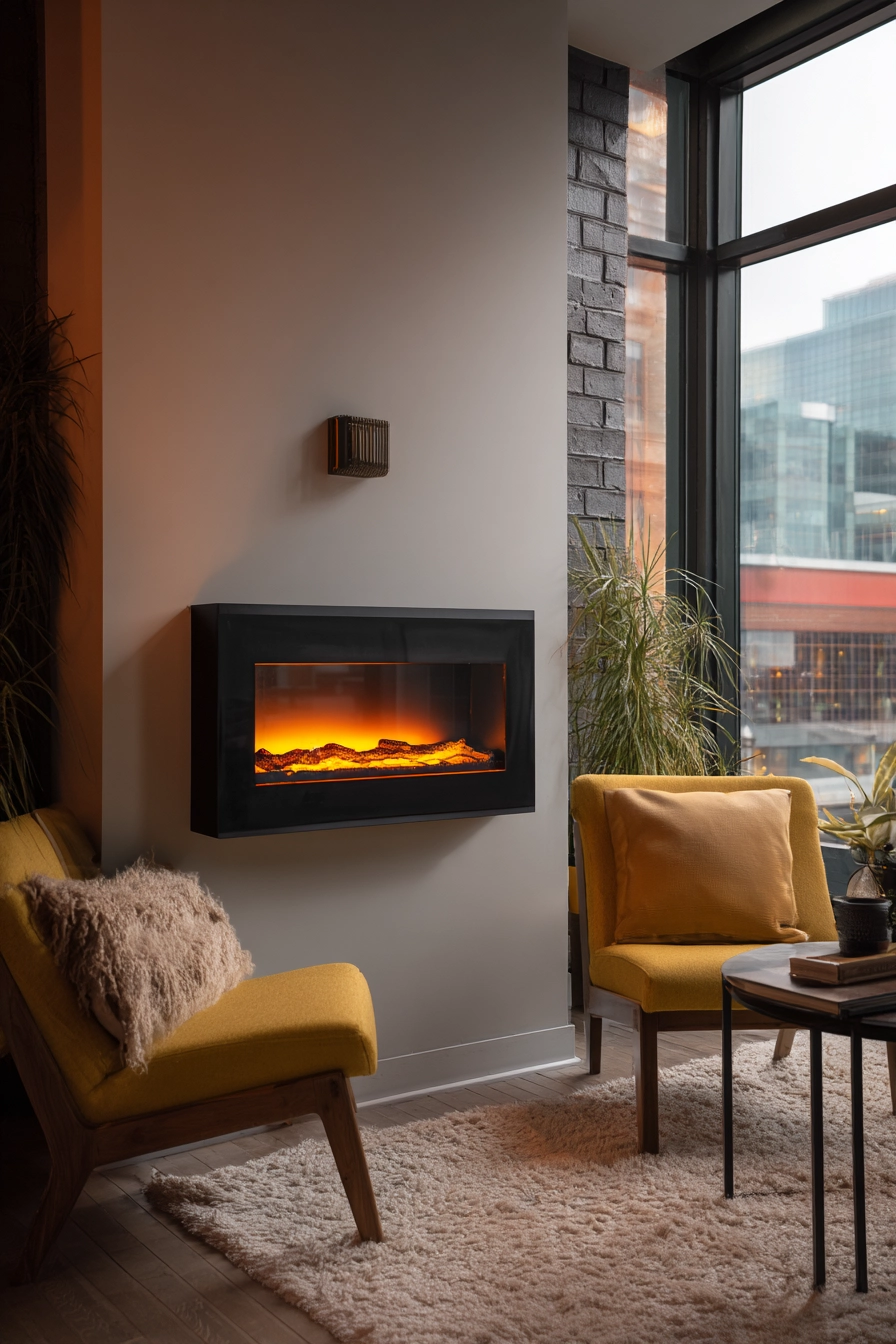 modern fireplace ideas 8