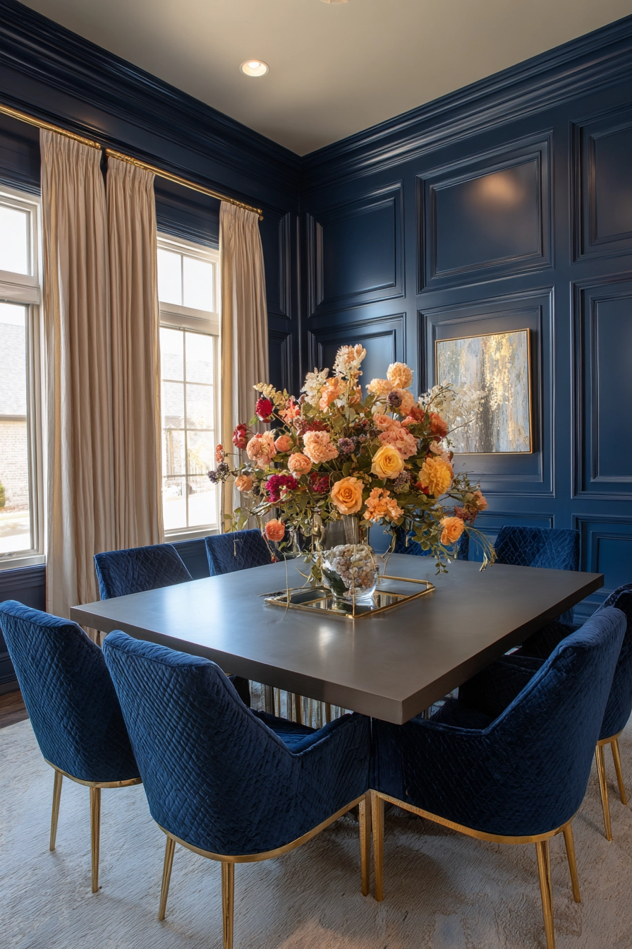 navy dining room 26