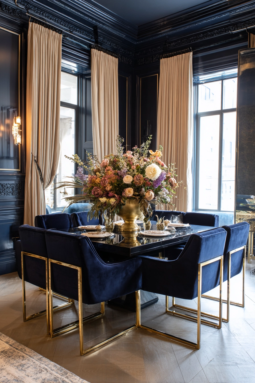 navy dining room 27