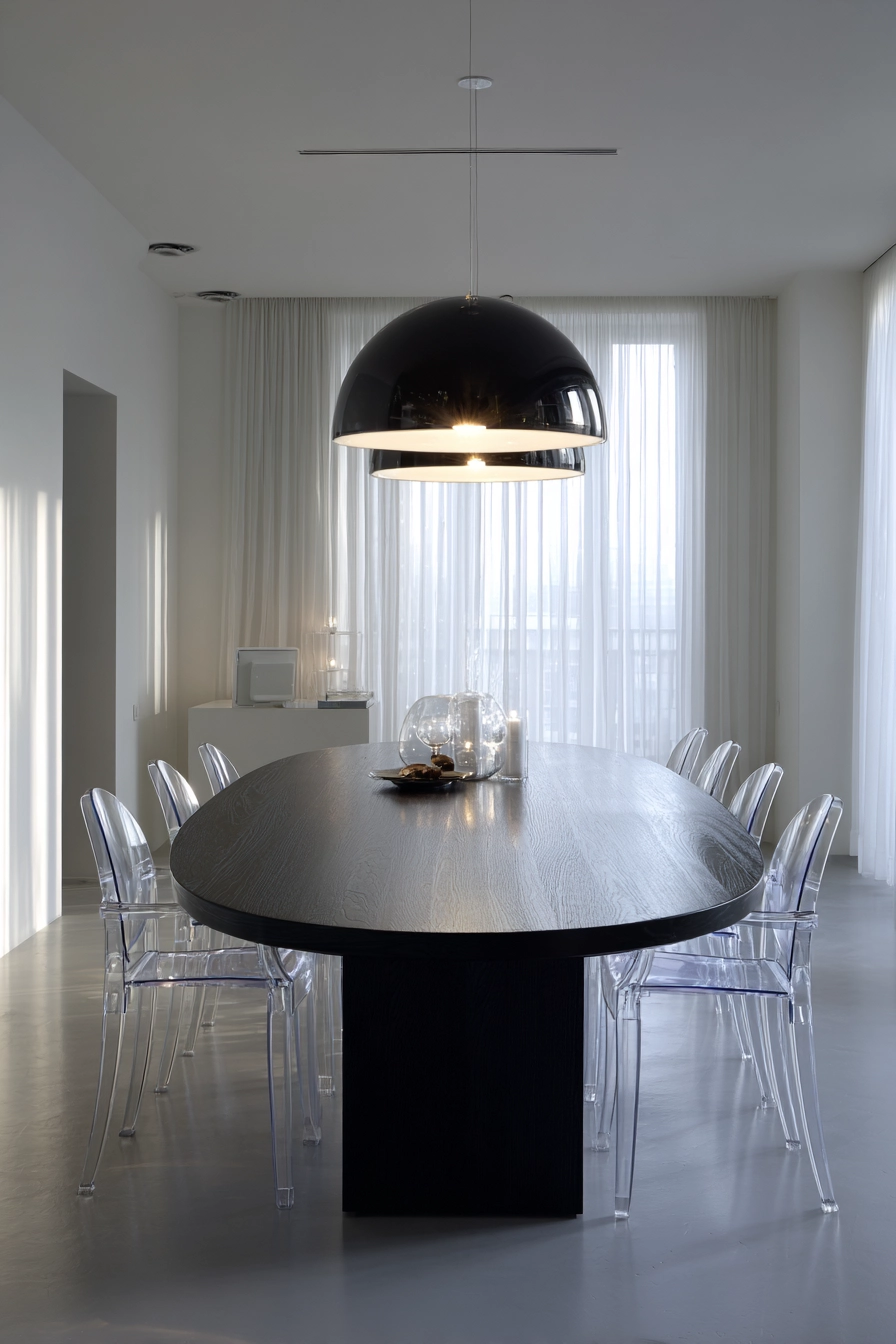 oval dining room table 12