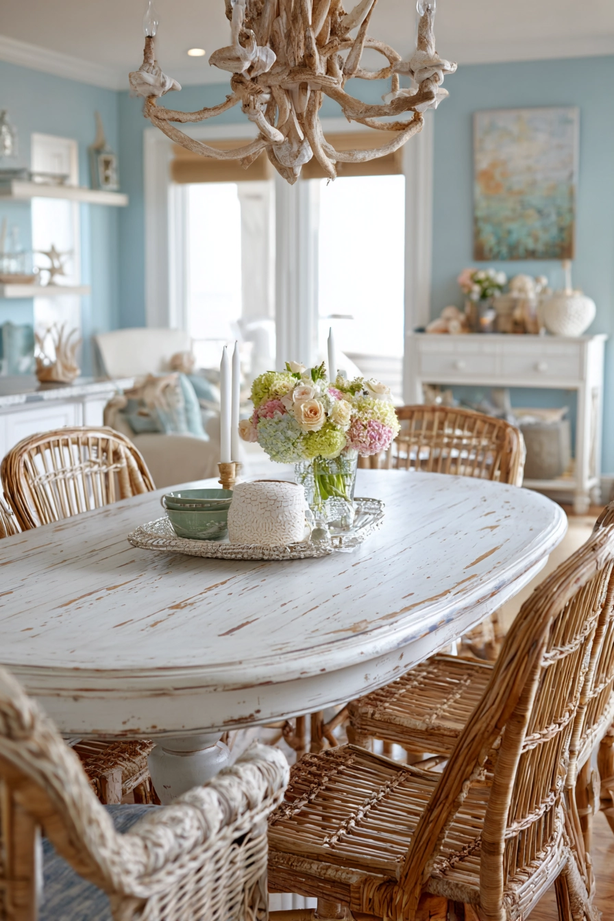 oval dining room table 17