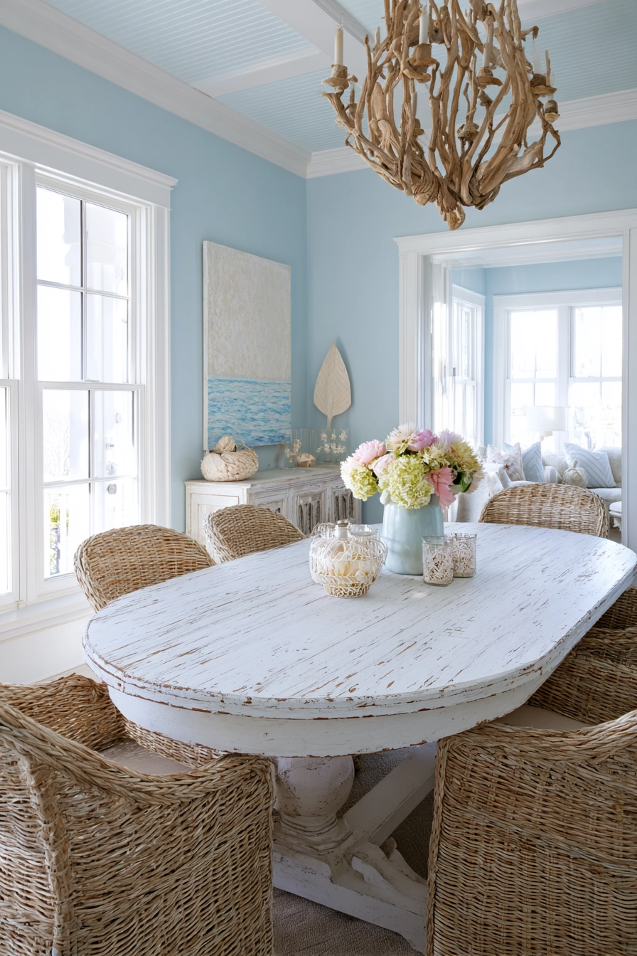 oval dining room table 18