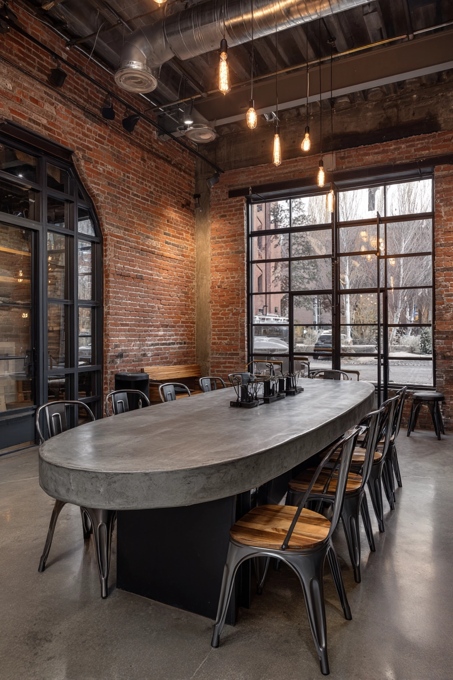 oval dining room table 21