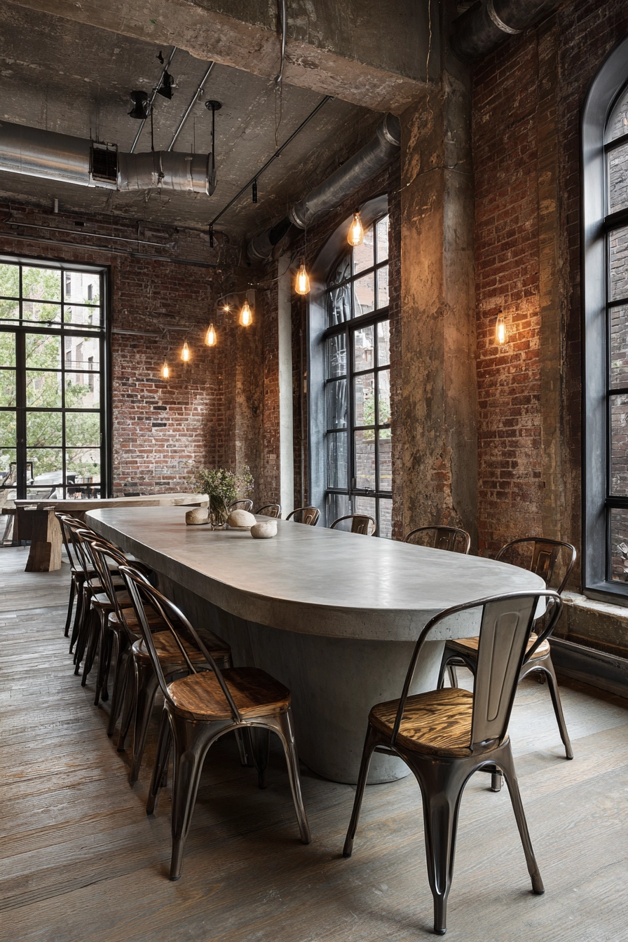 oval dining room table 23