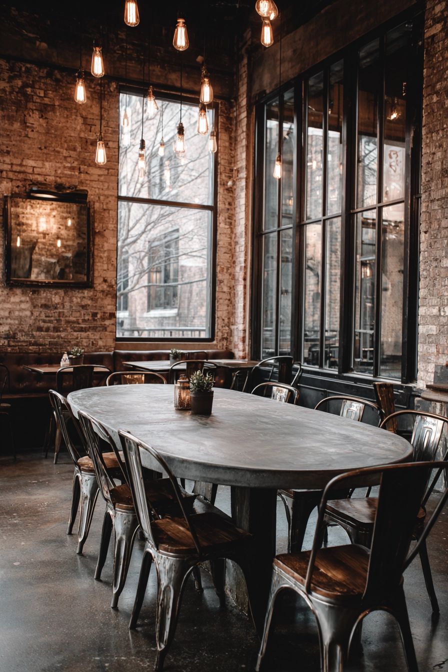 oval dining room table 24