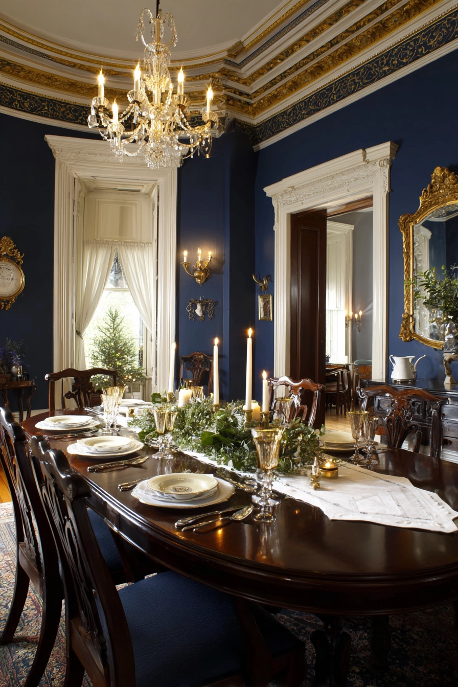 oval dining room table 25