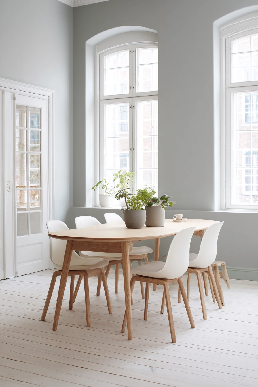 oval dining room table 33