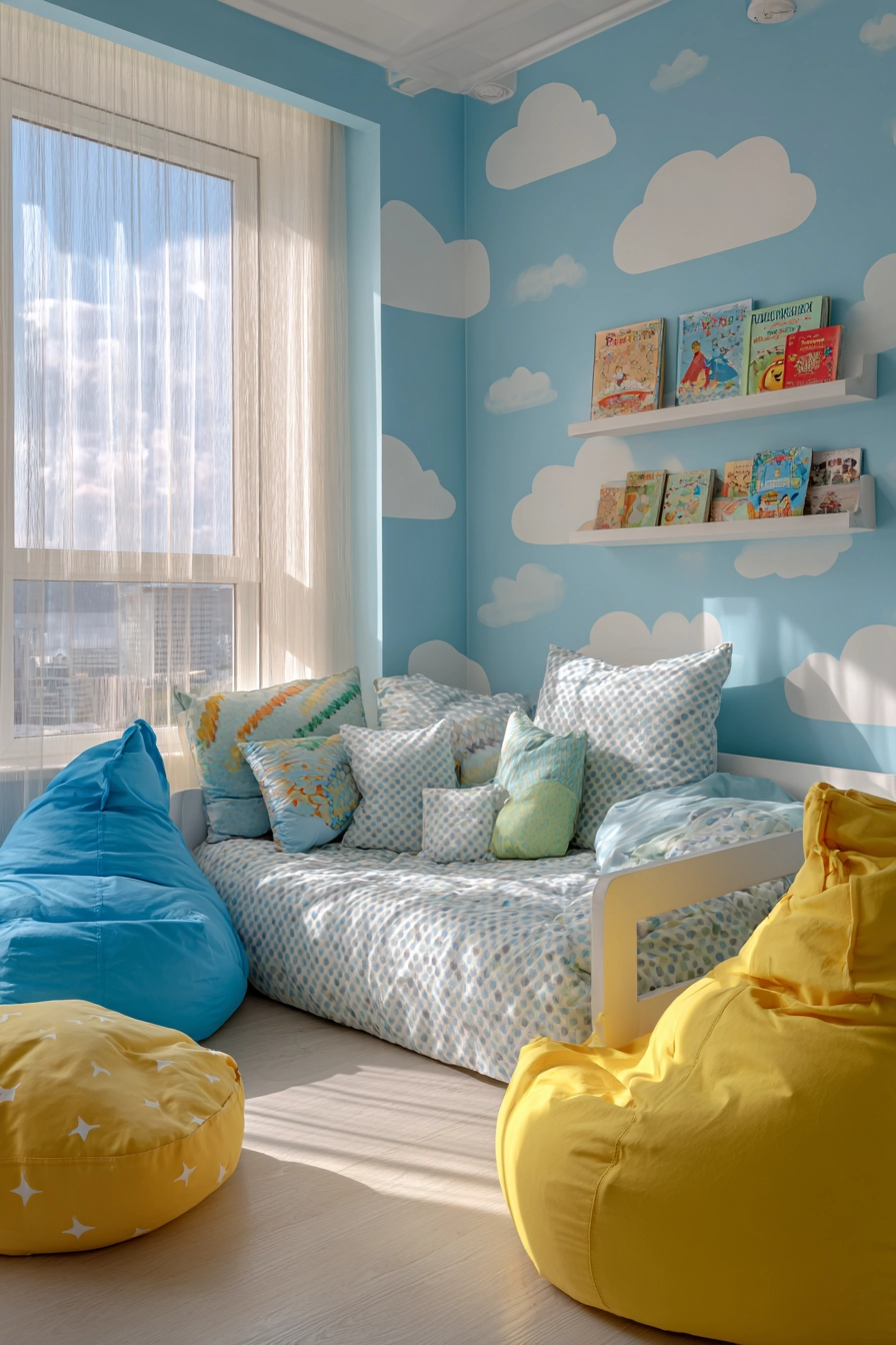 pale blue bedroom 19