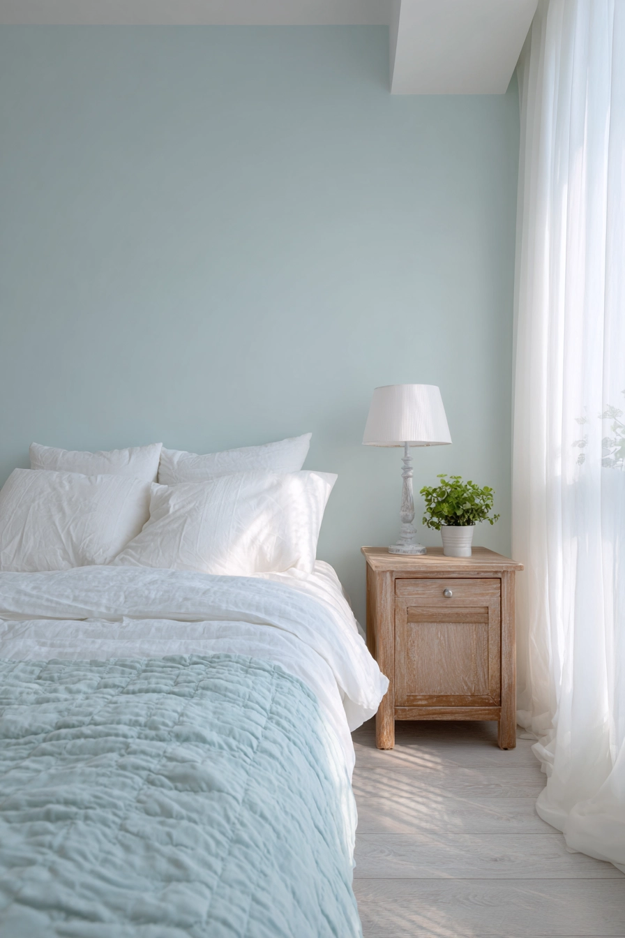 pale blue bedroom 2