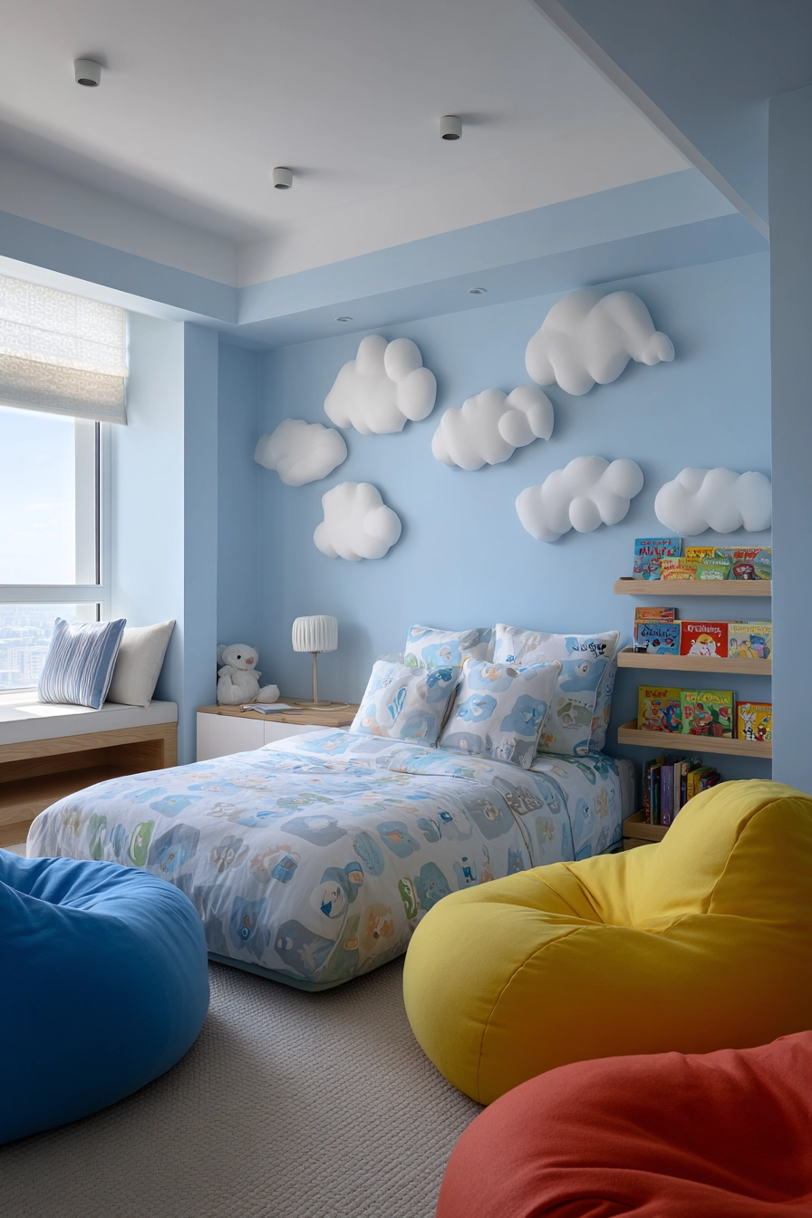 pale blue bedroom 20