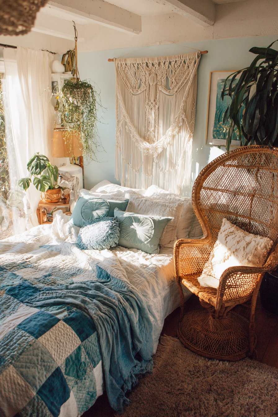 pale blue bedroom 22