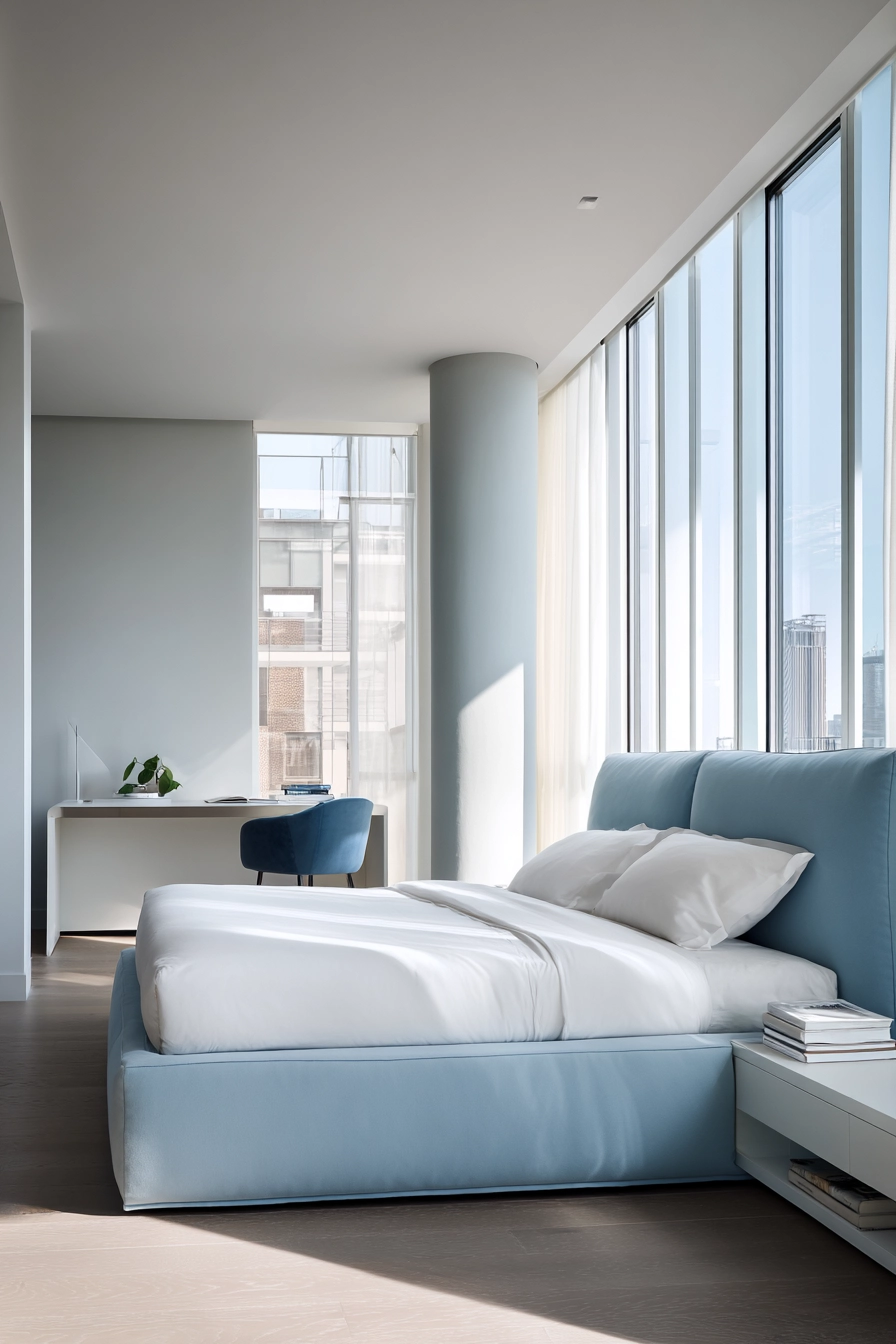 pale blue bedroom 28