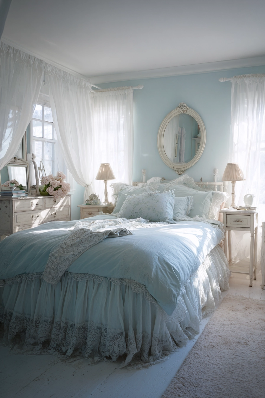 pale blue bedroom 32