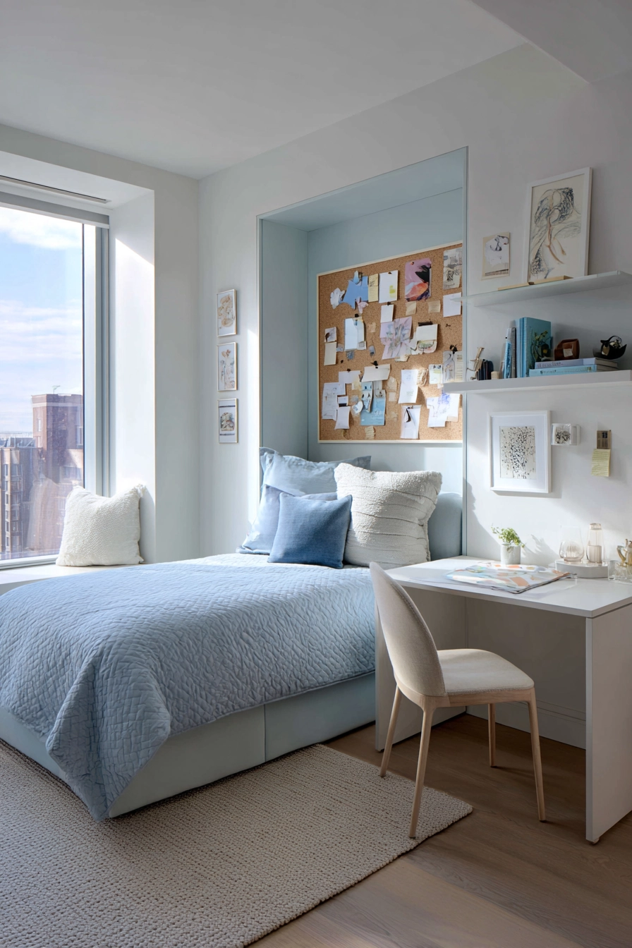 pale blue bedroom 35