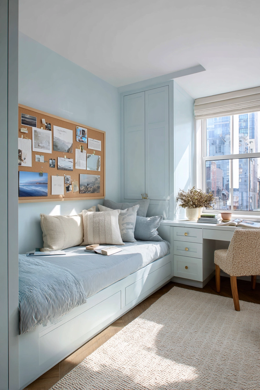 pale blue bedroom 36