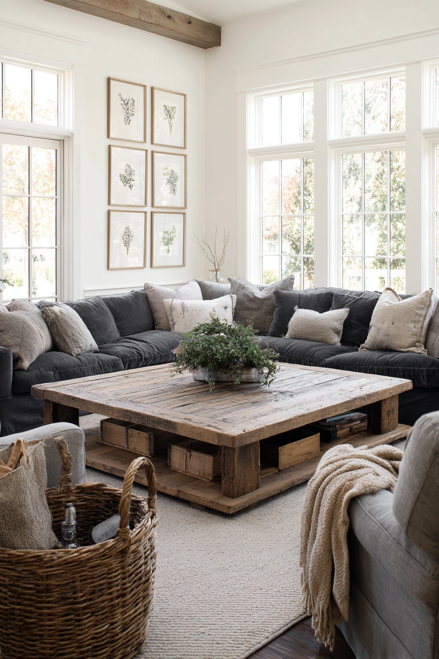 pottery barn living room ideas 10