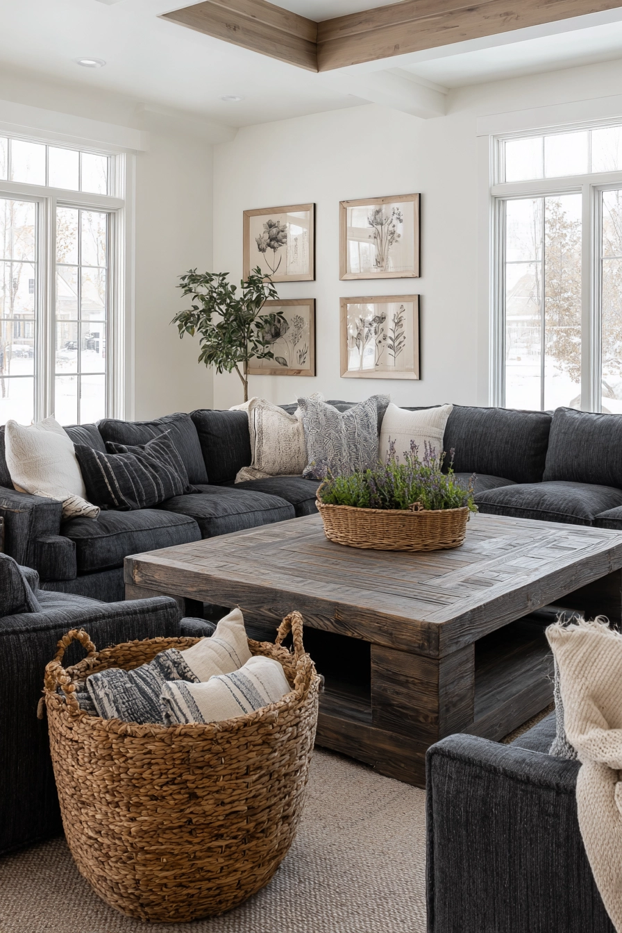 pottery barn living room ideas 11