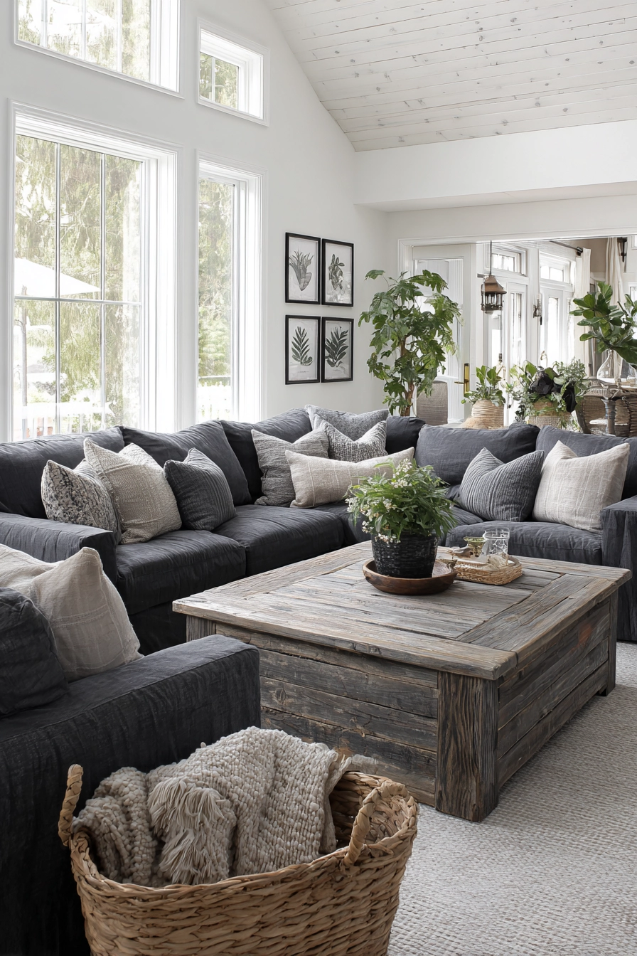 pottery barn living room ideas 12