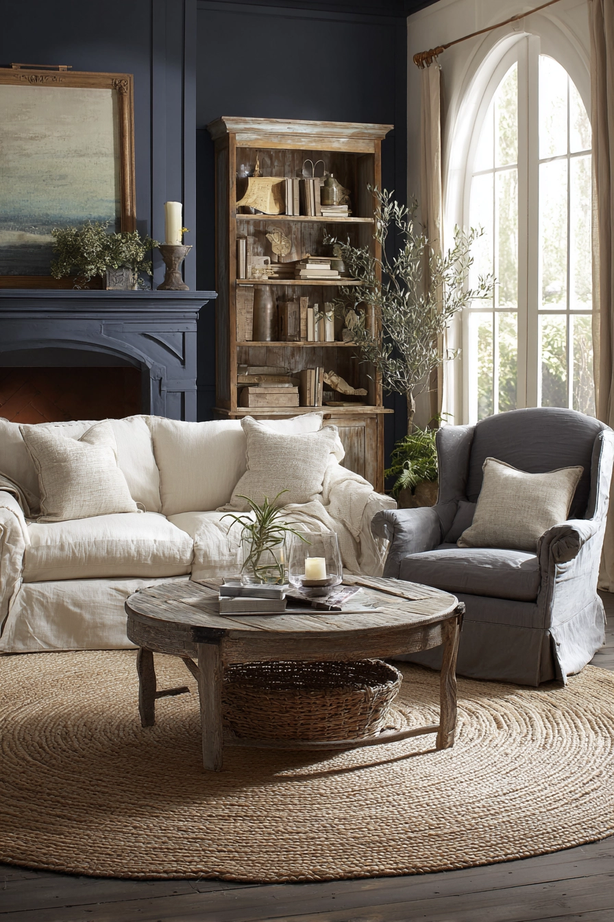 pottery barn living room ideas 6