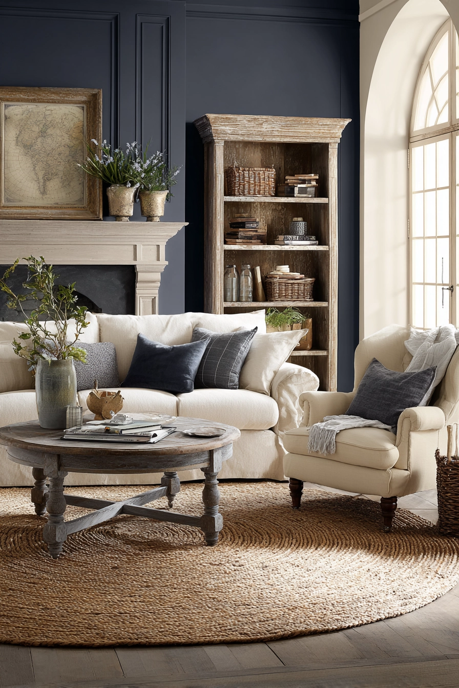 pottery barn living room ideas 7