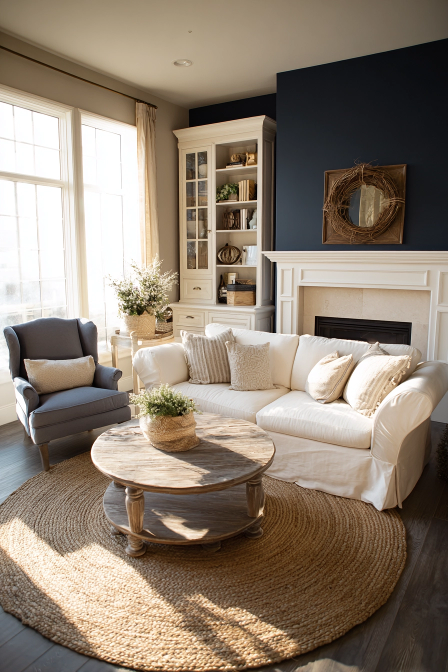 pottery barn living room ideas 8