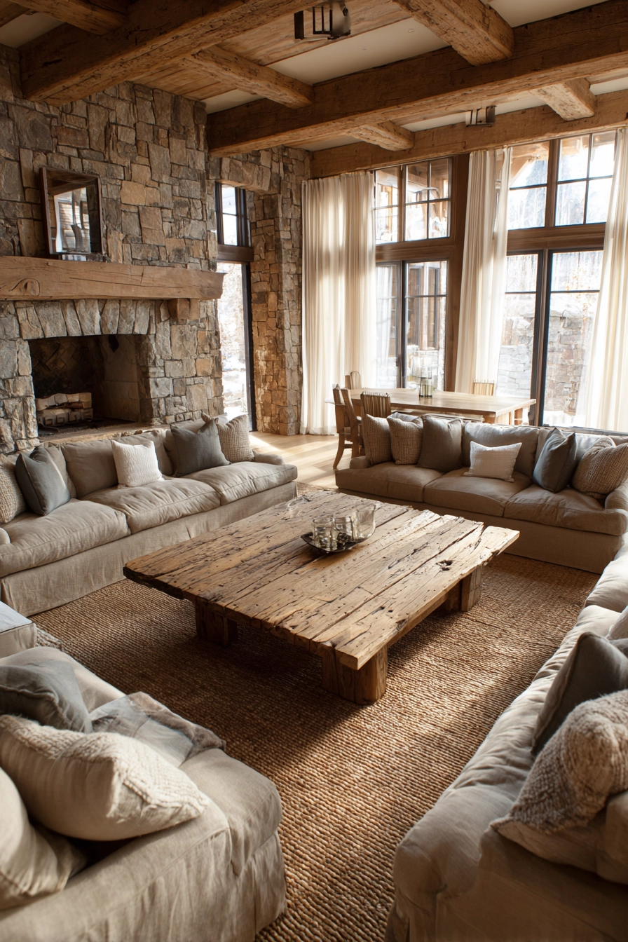 Rustic Living Room Ideas: Creating Warmth and Charm in Your Home
