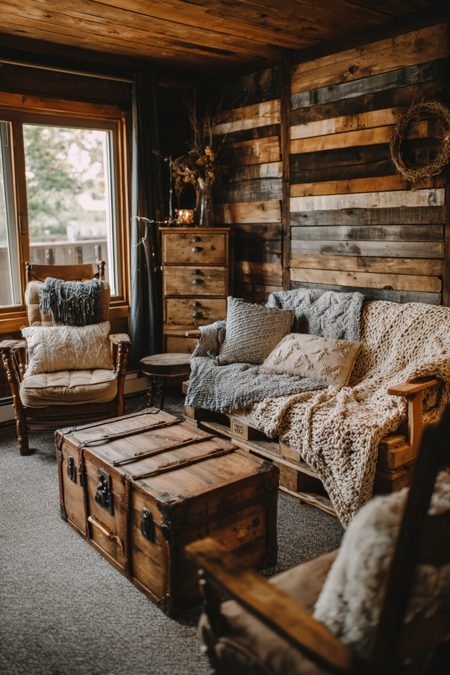 rustic living room ideas 12