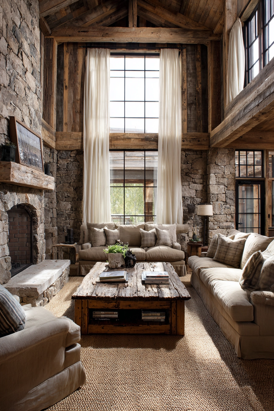 rustic living room ideas 2