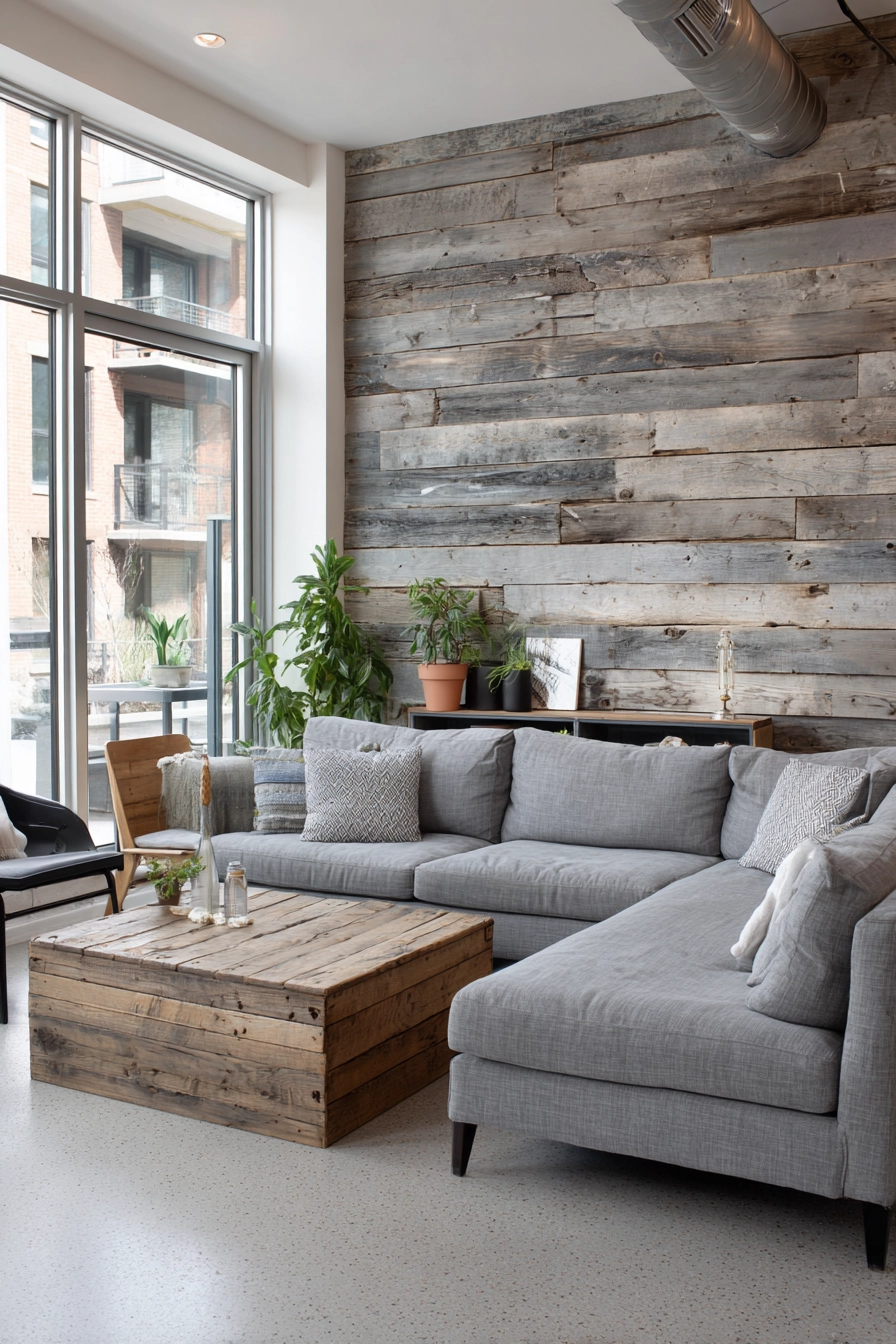 rustic living room ideas 22