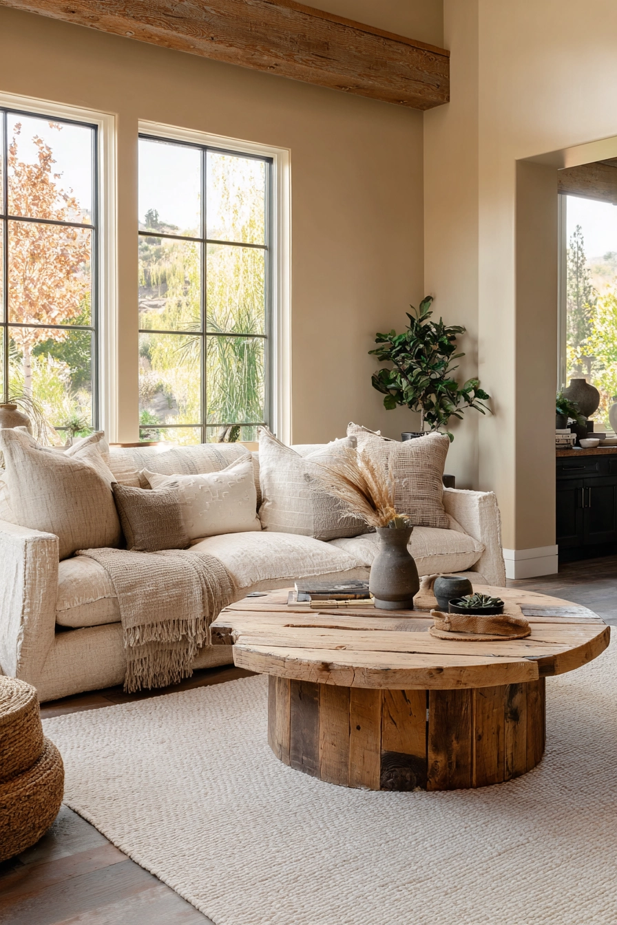 rustic living room ideas 28