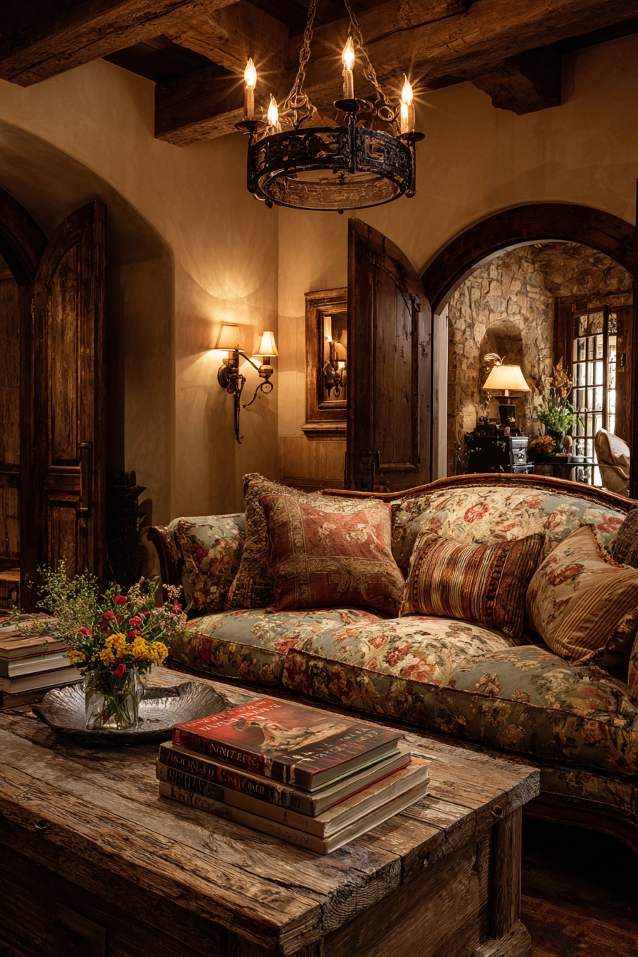 rustic living room ideas 30