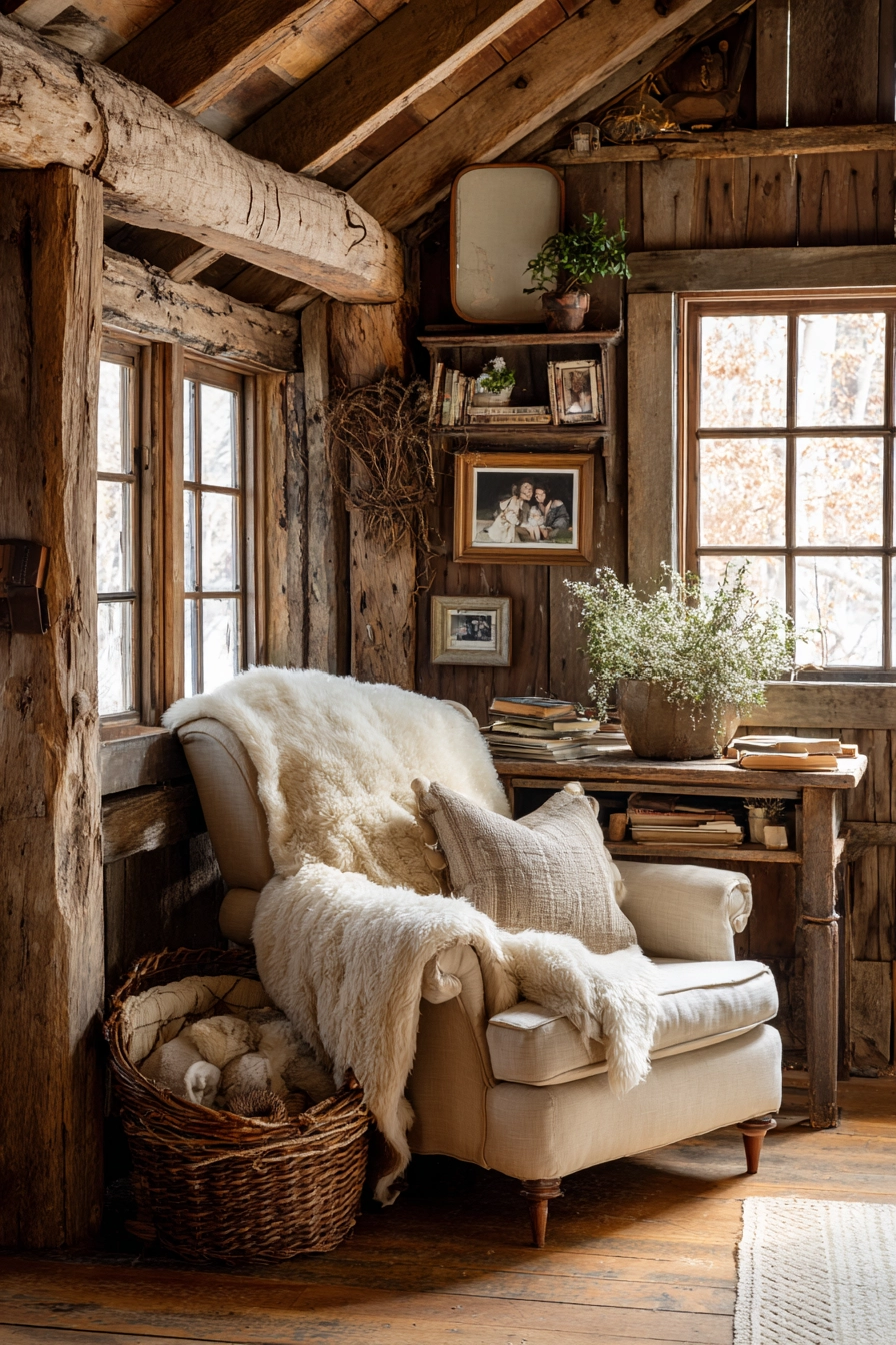 rustic living room ideas 37
