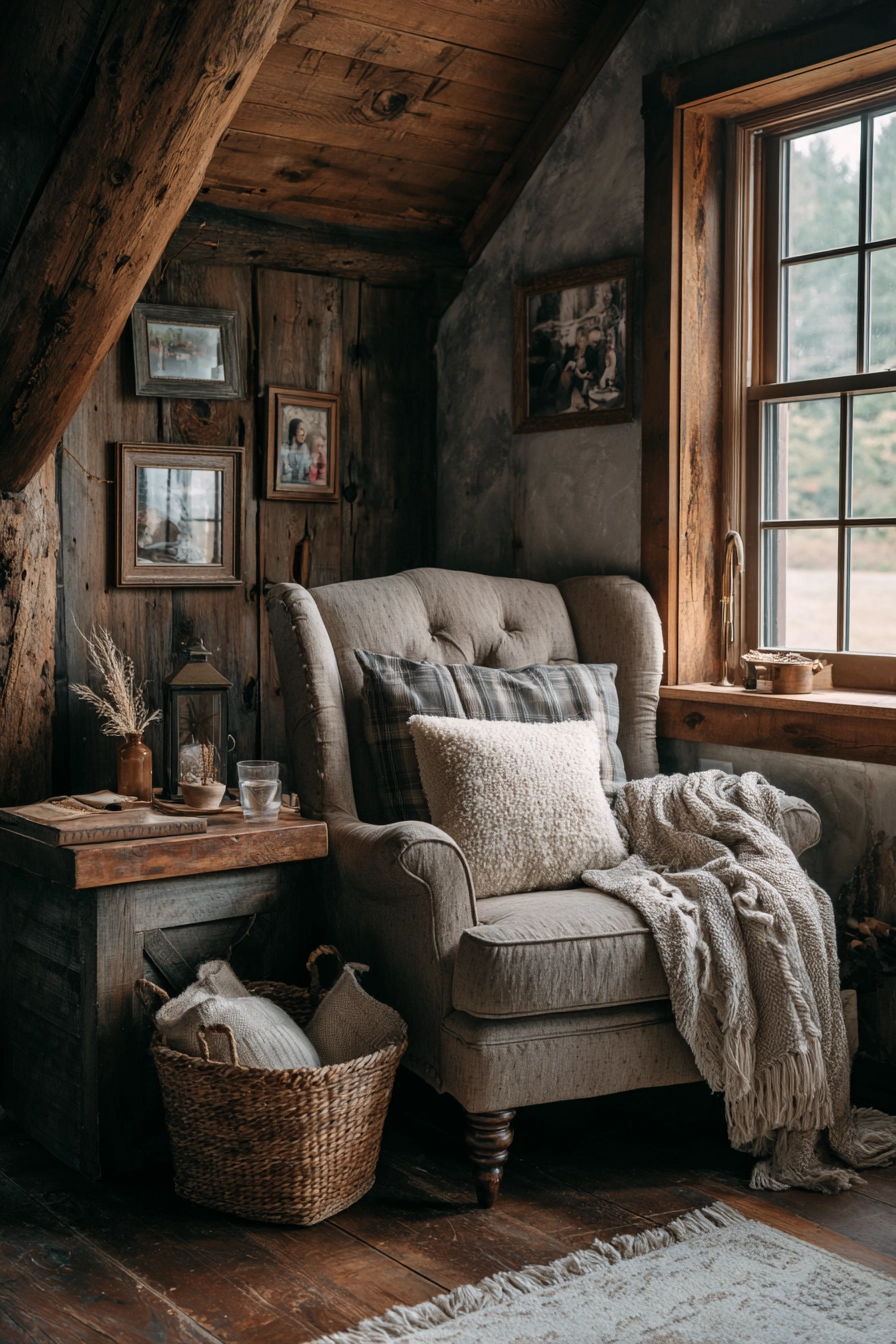 rustic living room ideas 39