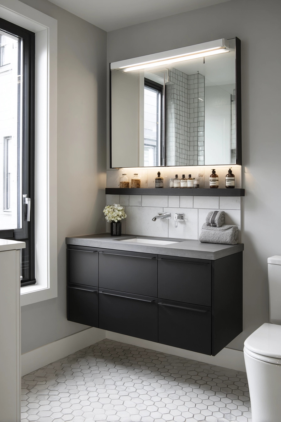 small bathroom cabinet ideas 12