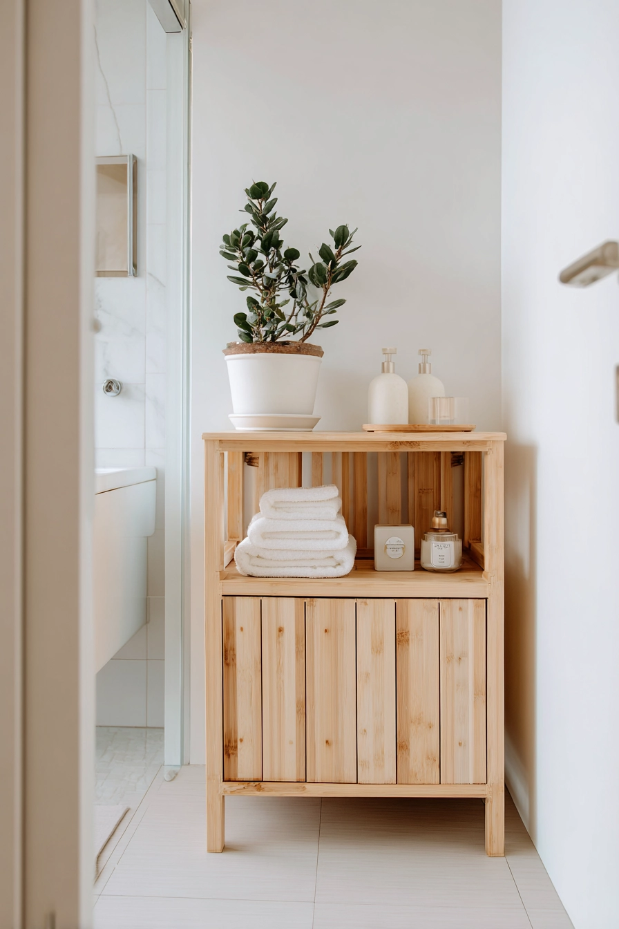 small bathroom cabinet ideas 18