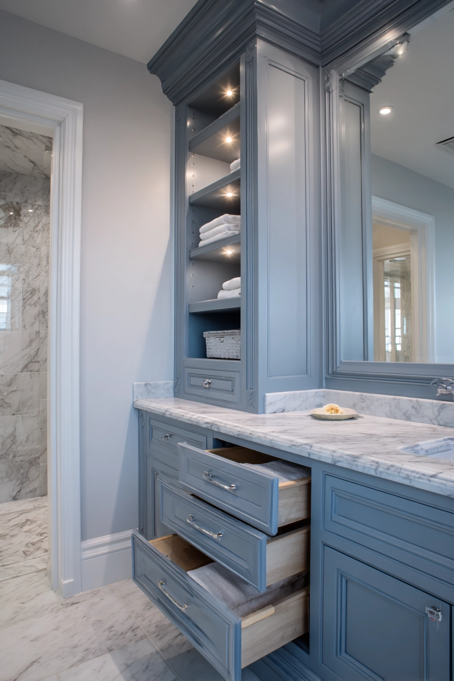 small bathroom cabinet ideas 23