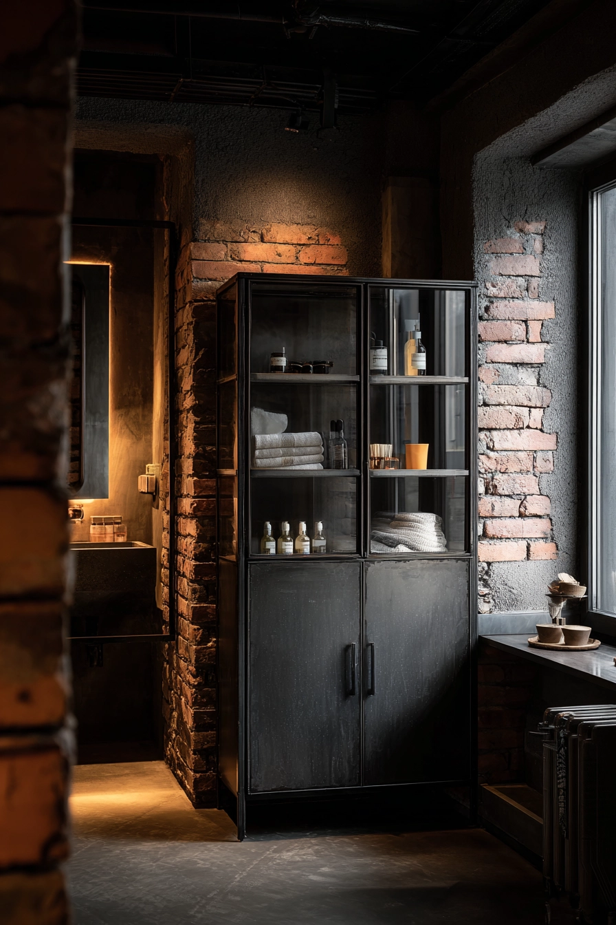 small bathroom cabinet ideas 29