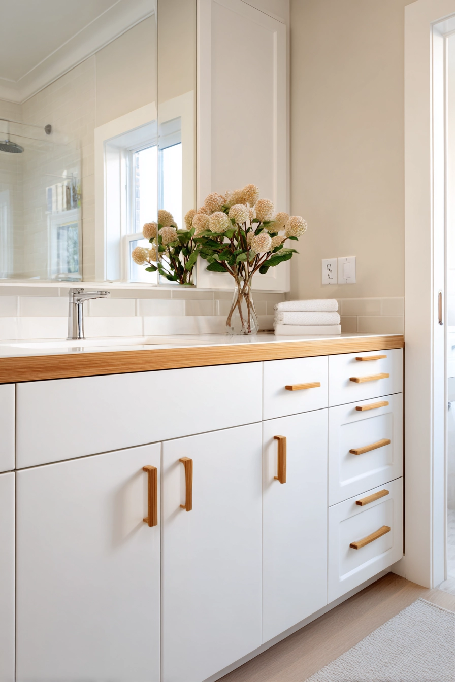 small bathroom cabinet ideas 38