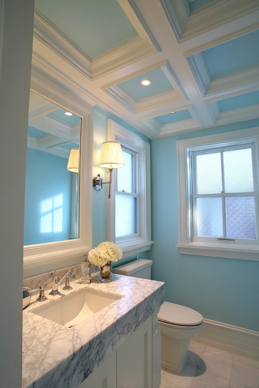 small bathroom ceiling ideas 1
