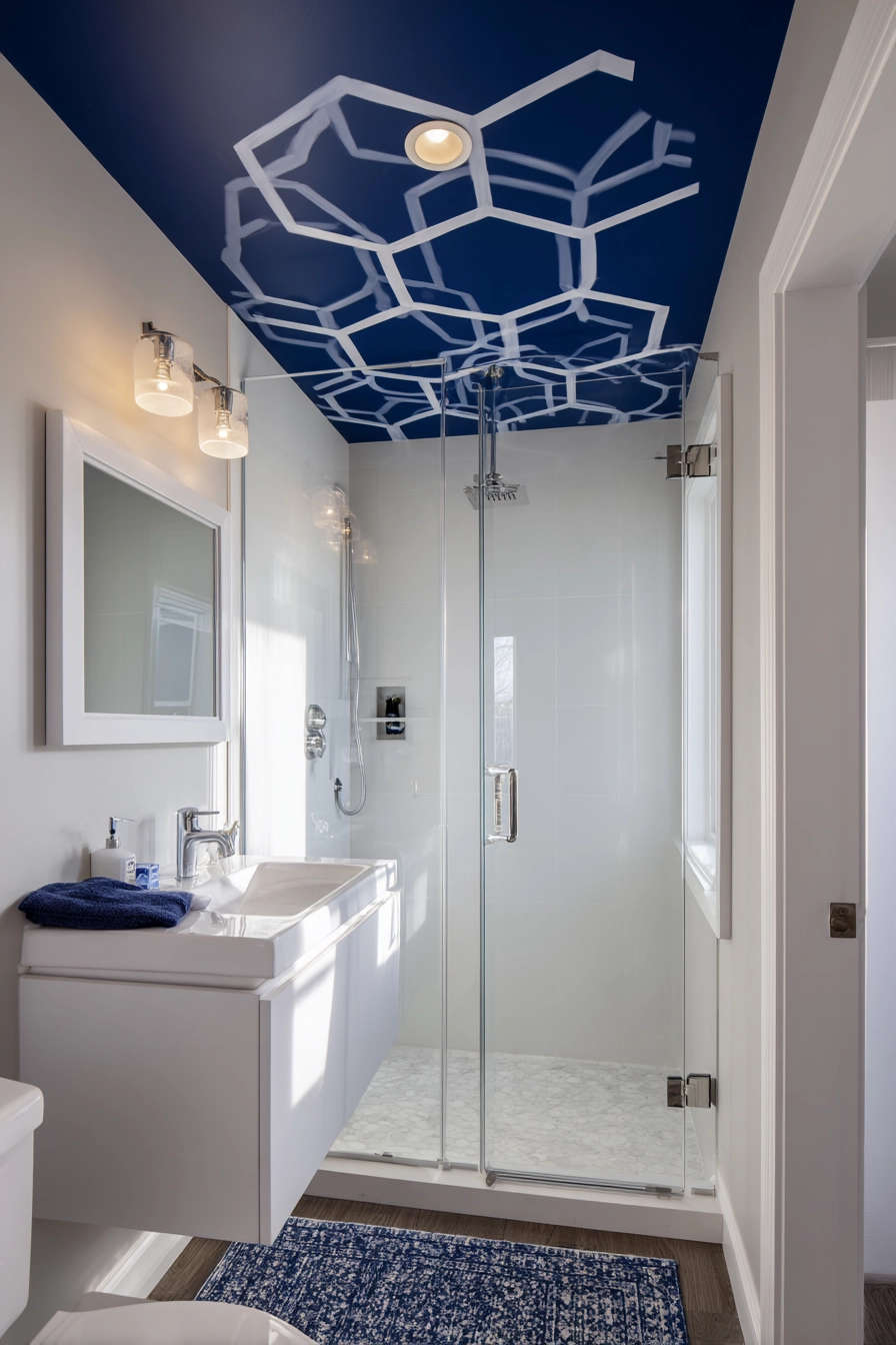 small bathroom ceiling ideas 29