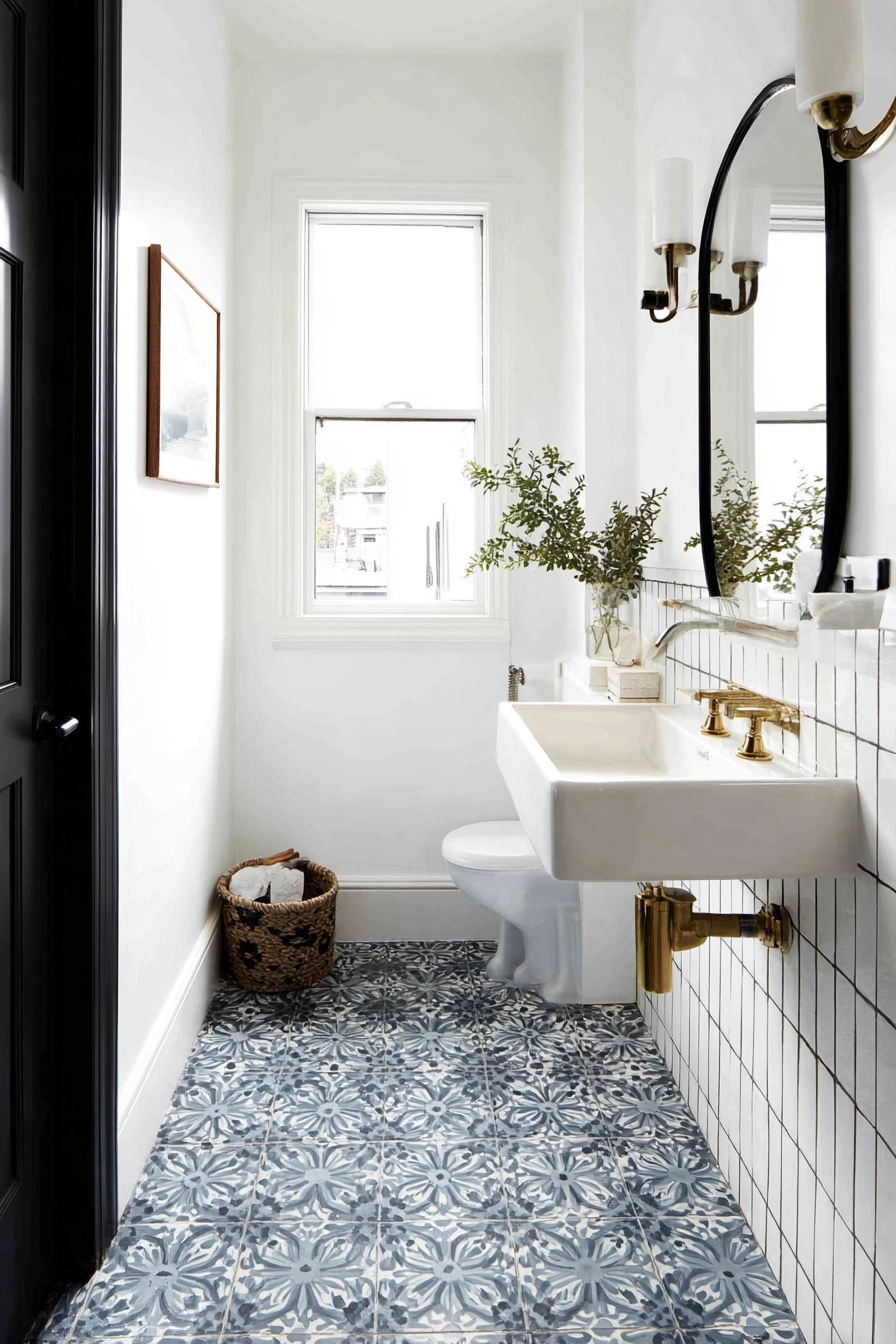 small bathroom flooring ideas 15