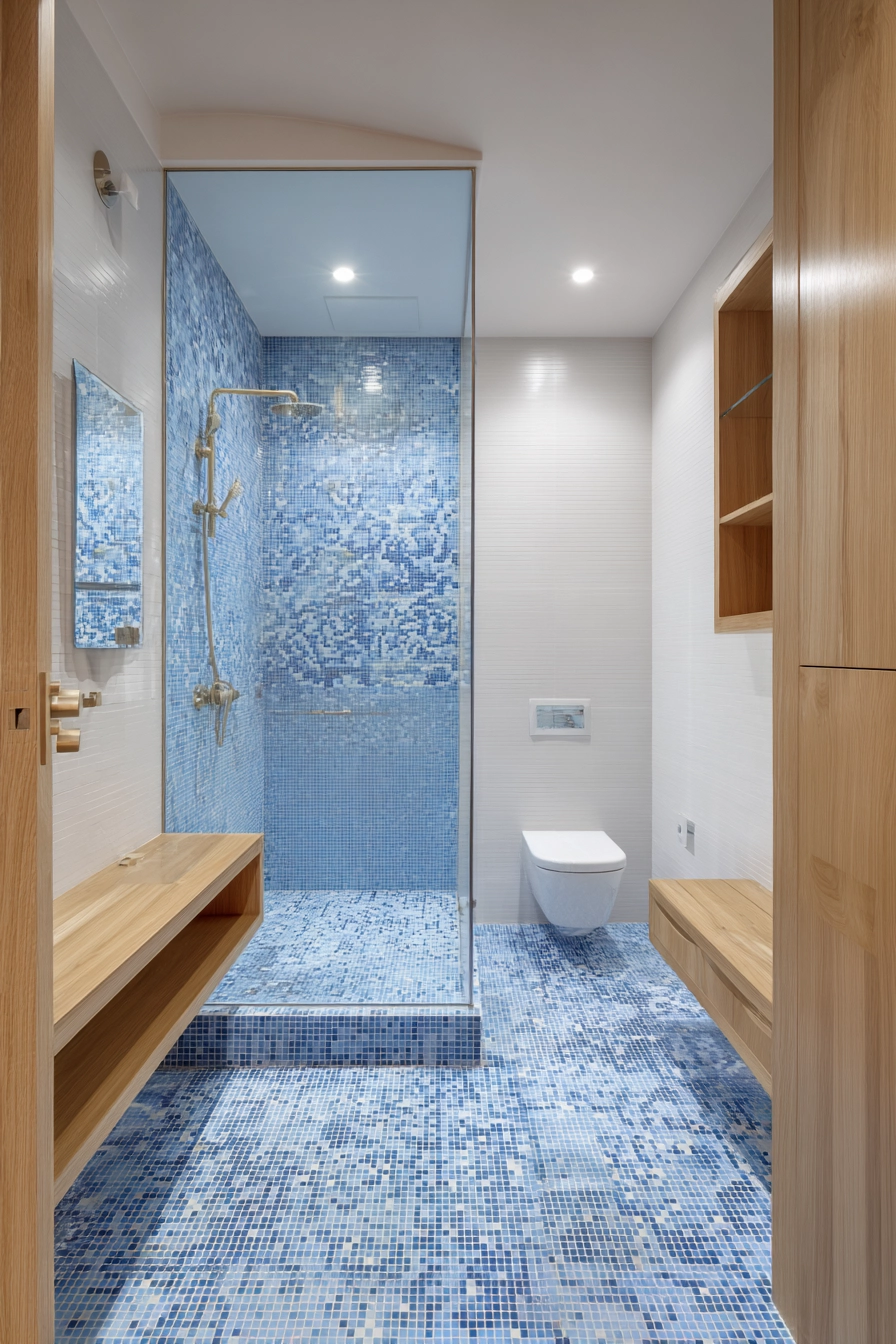 small bathroom flooring ideas 33