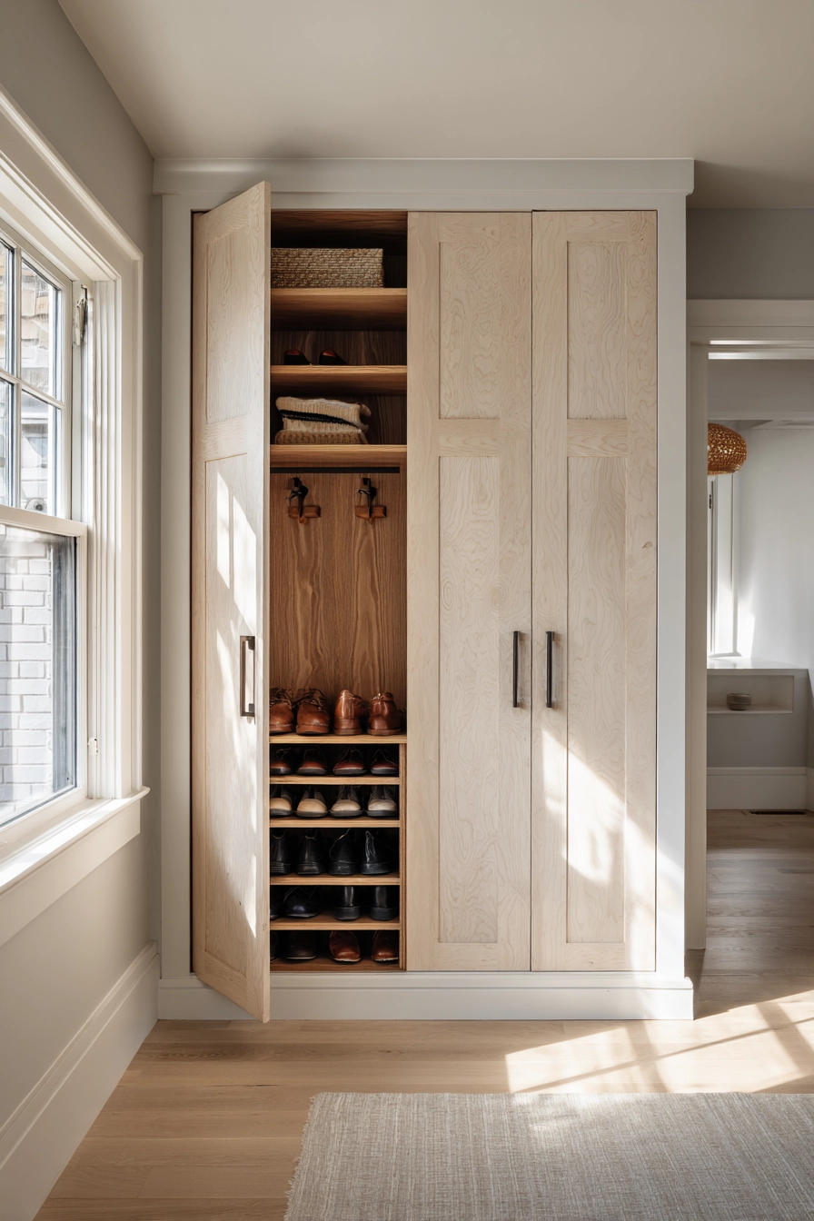 small coat closet ideas 18