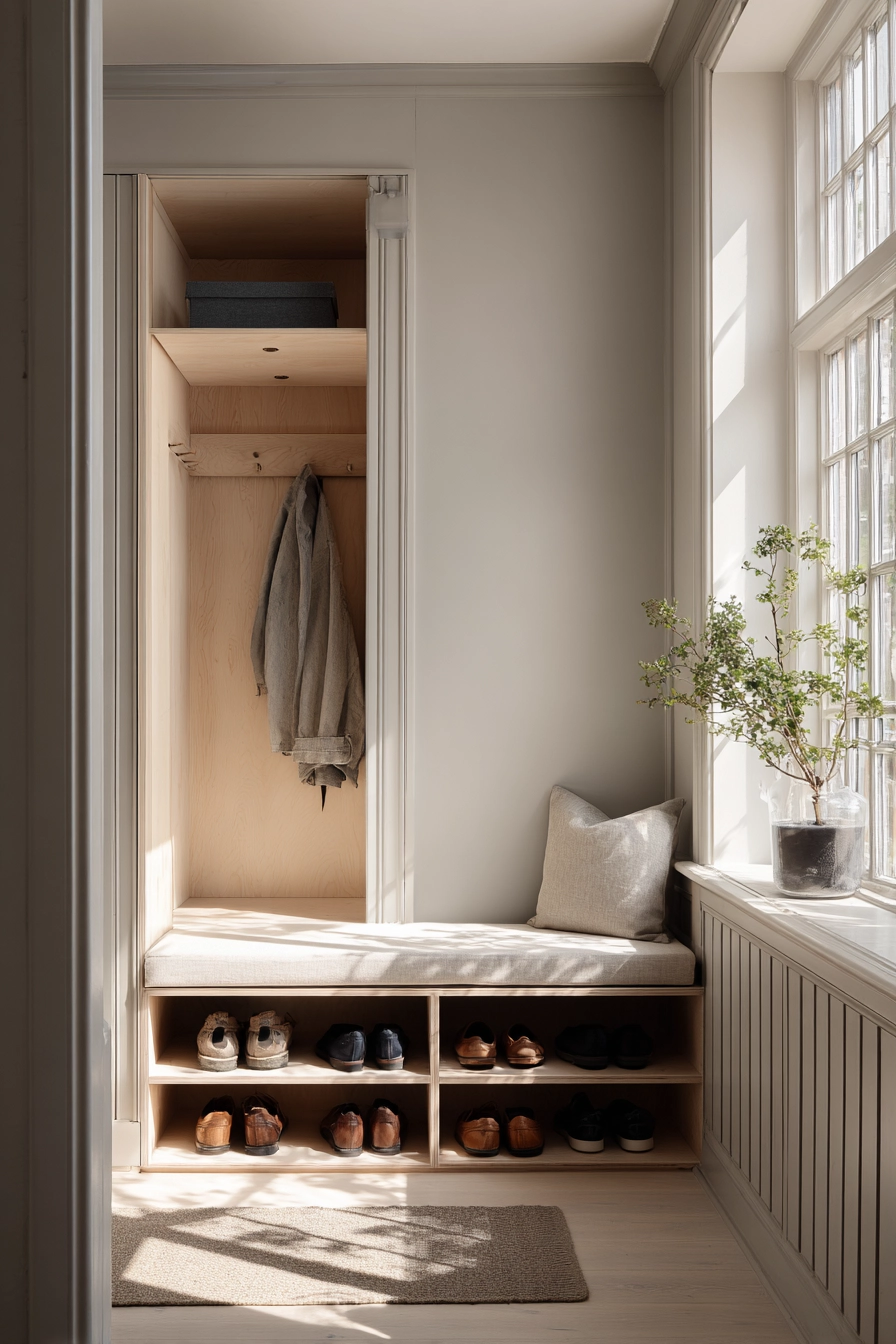 small coat closet ideas 20