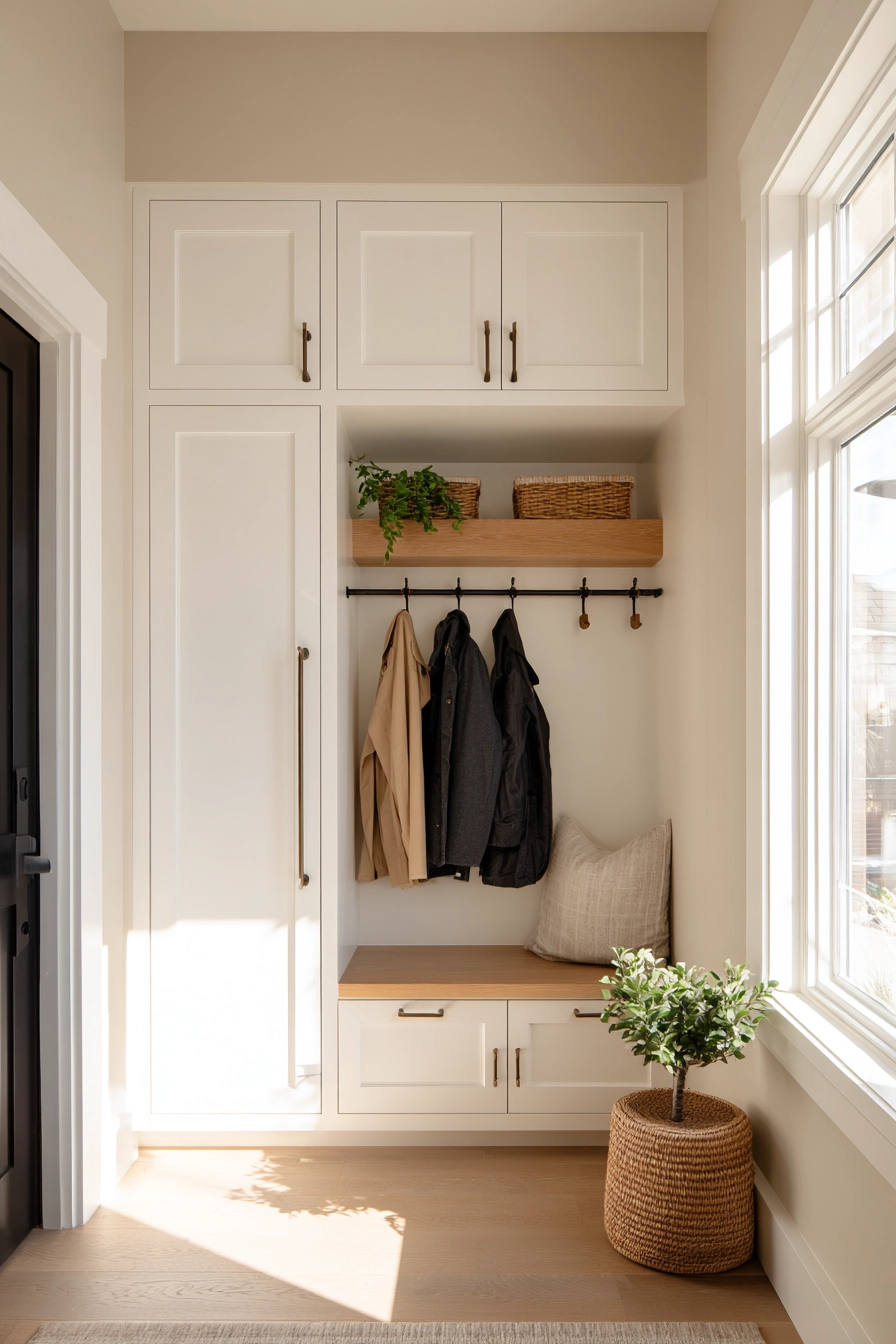 small coat closet ideas 3