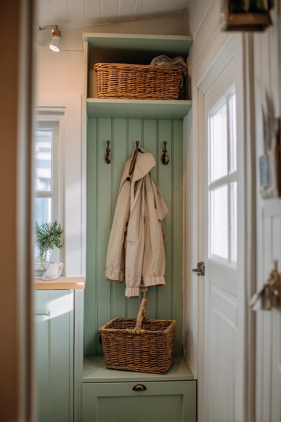 small coat closet ideas 37