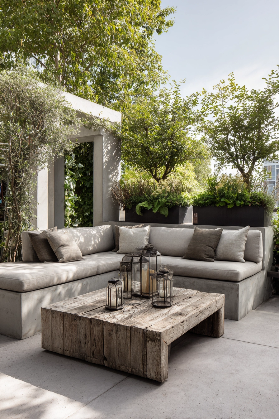 small concrete patio ideas 10