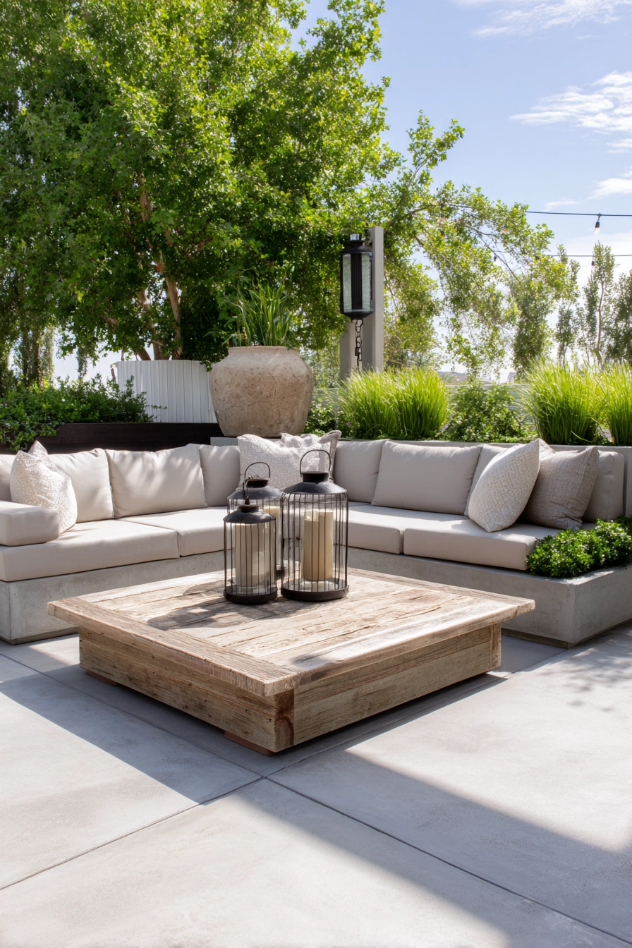 small concrete patio ideas 11