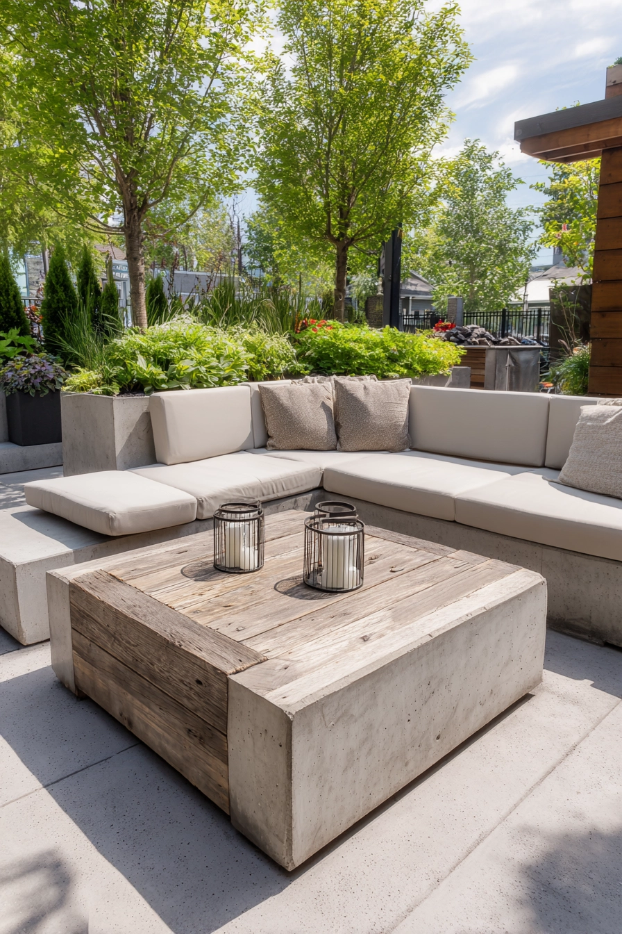 small concrete patio ideas 12