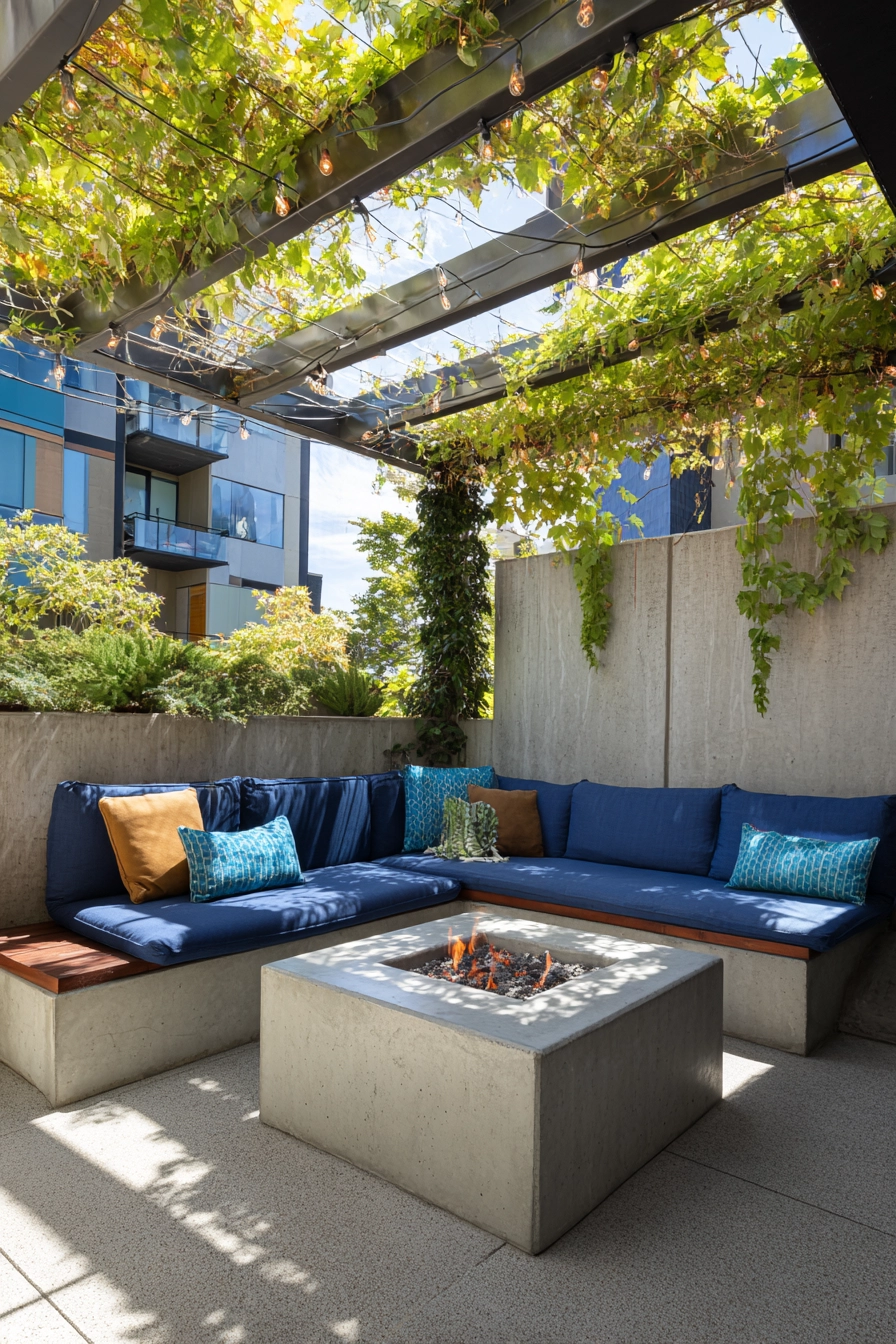 small concrete patio ideas 25